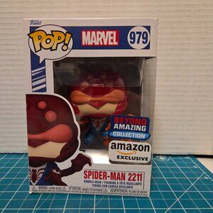 Funko POP Marvel Comics Spider-Man 2211 Beyond Amazing Amazon 979 Figure